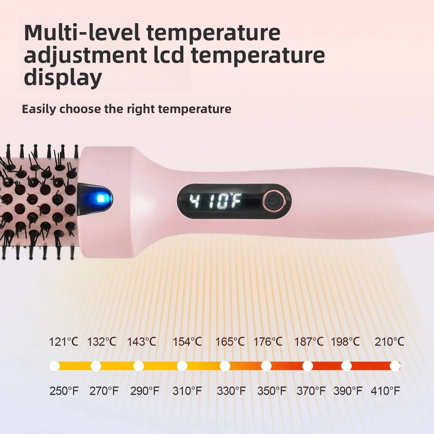 Thermal hair brush